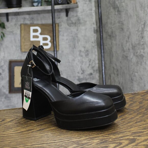 Wild Fable Womens Bianca Platform Pumps 87785189 Black 10M - Picture 1 of 8